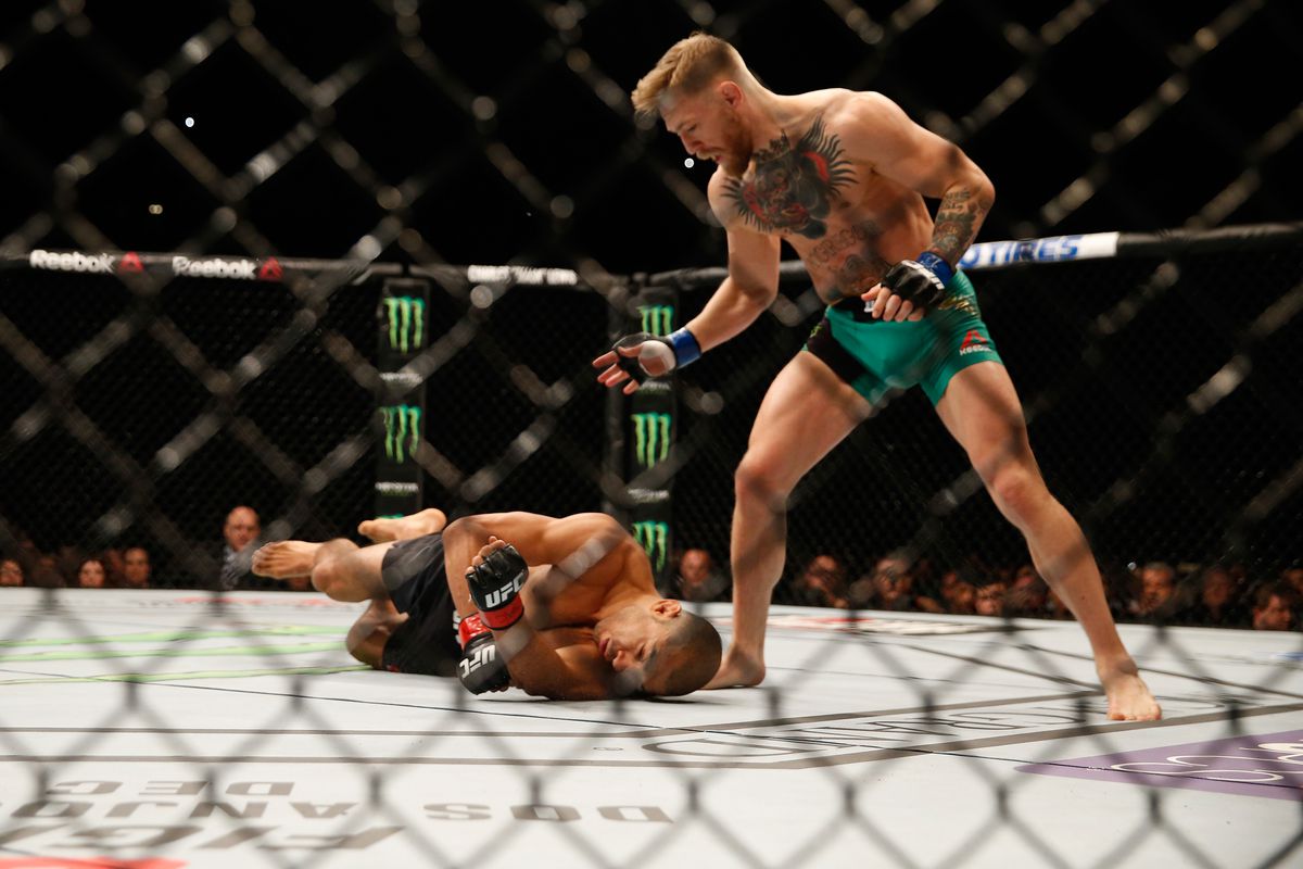 Conor McGregor knocked out Jose Aldo in 13 seconds at UFC 194