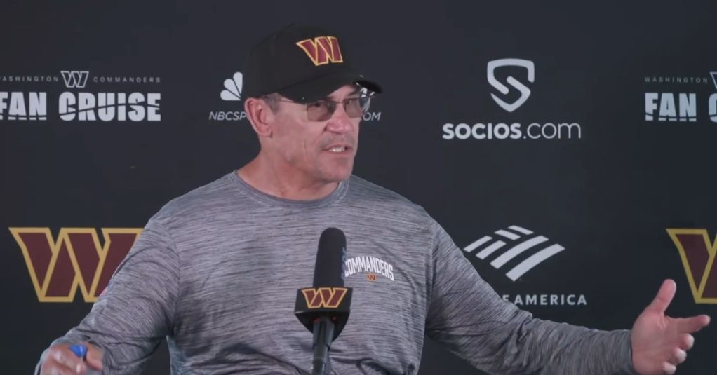 Ron Rivera Presser: Logan Thomas will work his way back to the field, and catching passes from Carson Wentz