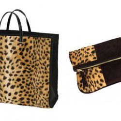 The tote will retail for $295. The foldover clutch will retail for $200.