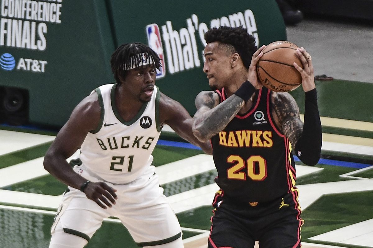 NBA: Playoffs-Atlanta Hawks at Milwaukee Bucks