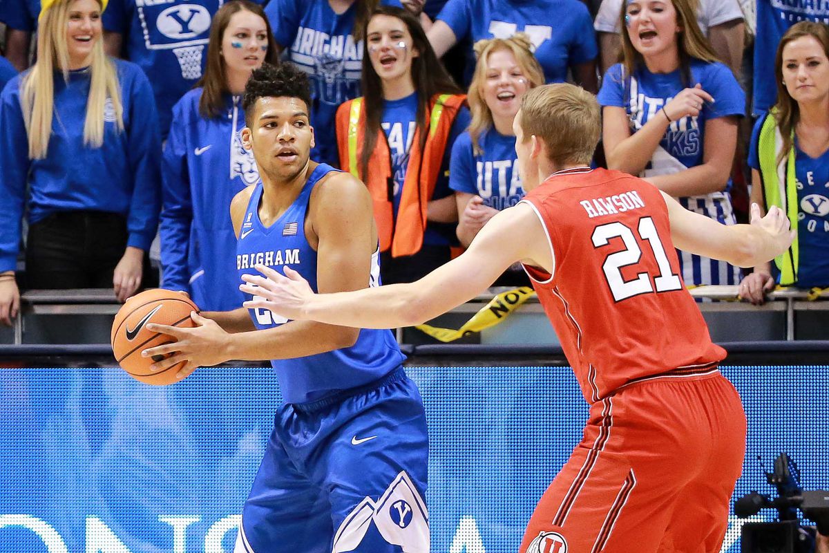 NCAA Basketball: Utah at Brigham Young