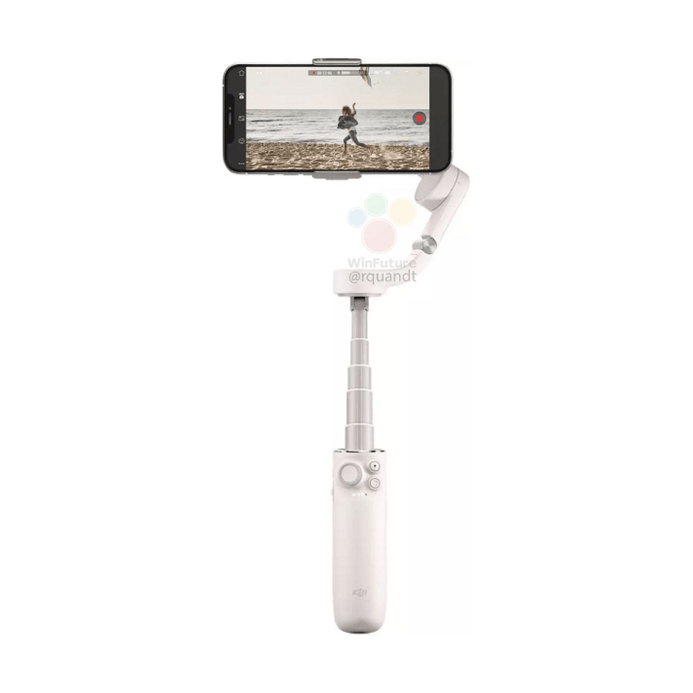 DJI's next smartphone gimbal might include a telescoping selfie 