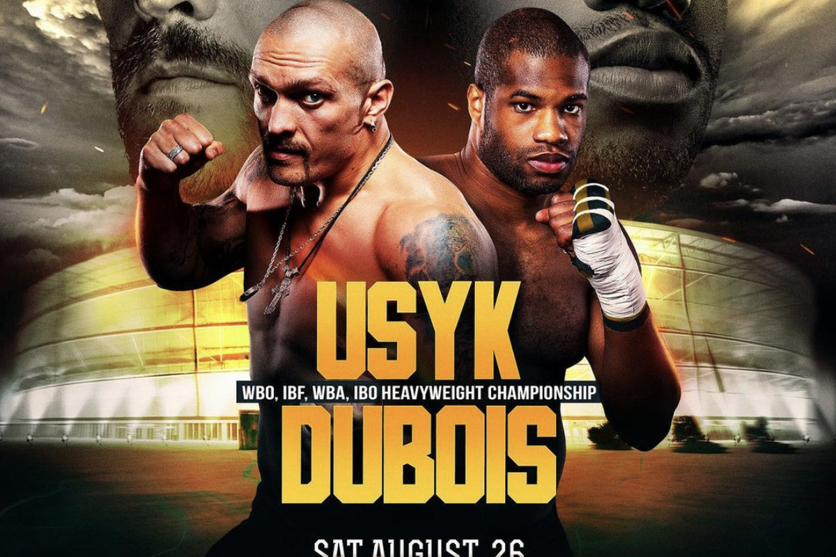 Oleksandr Usyk will defend his heavyweight titles against Daniel Dubois.