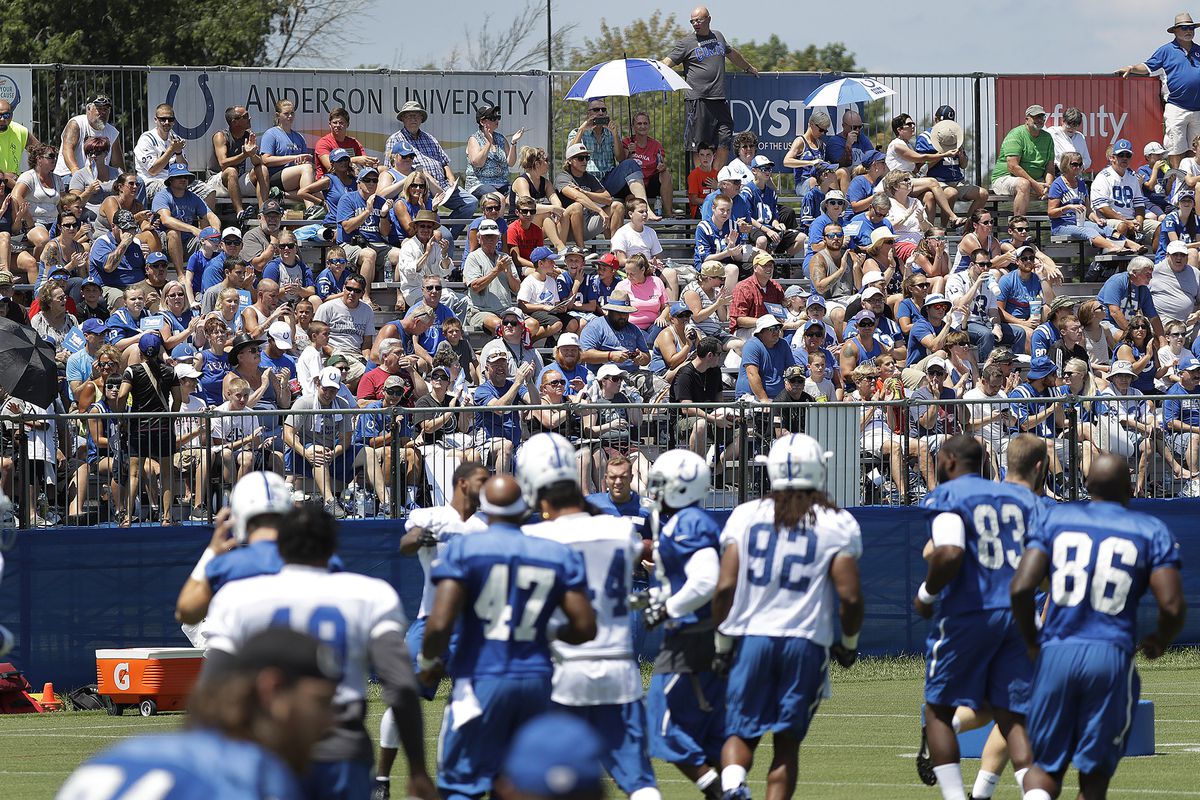 NFL: Indianapolis Colts-Training Camp