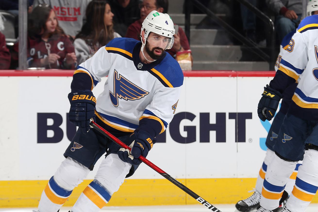 St Louis Blues v Colorado Avalanche - Game One