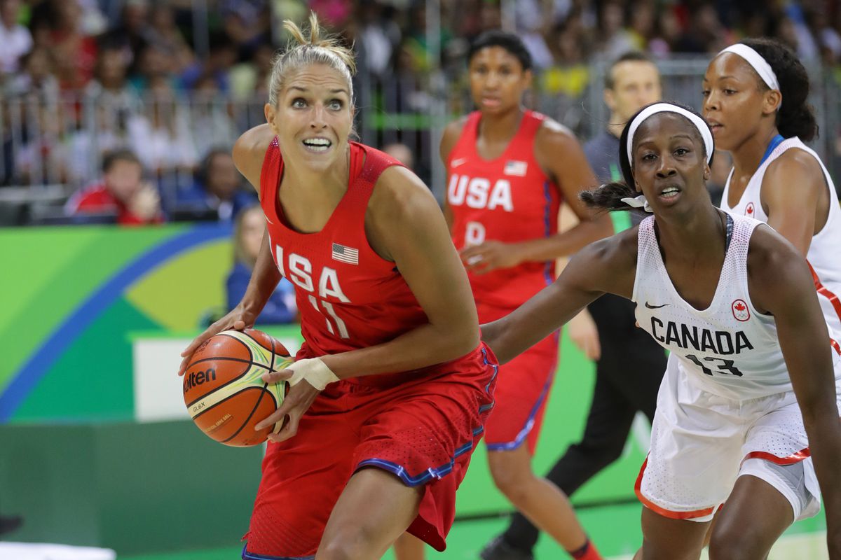 Olympics: Basketball-Women's Team-Preliminary Round CAN vs USA