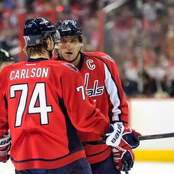 Carlson Speaks to Ovechkin