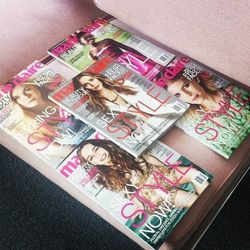 All the covers. Image via Marie Claire/<a href="http://instagram.com/p/mk_db7rs3Q/#">Instagram</a>. All other images via Marie Claire.