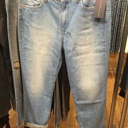 Band of Outsider boyfriend jeans, size 4, $70.50 (from $235)