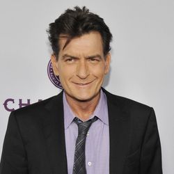 Charlie Sheen is pictured in Los Angeles in April 2013.