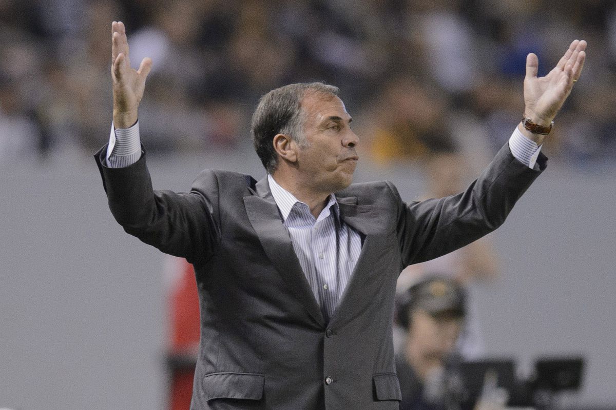 Bruce Arena wasn't happy the his team's performance on Saturday night.