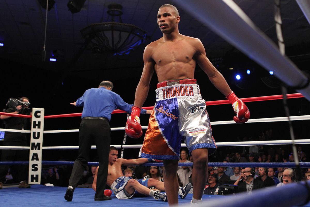Thomas Dulorme features on next week's Broadway Boxing card in New York. (Photo by Tom Casino/Showtime)