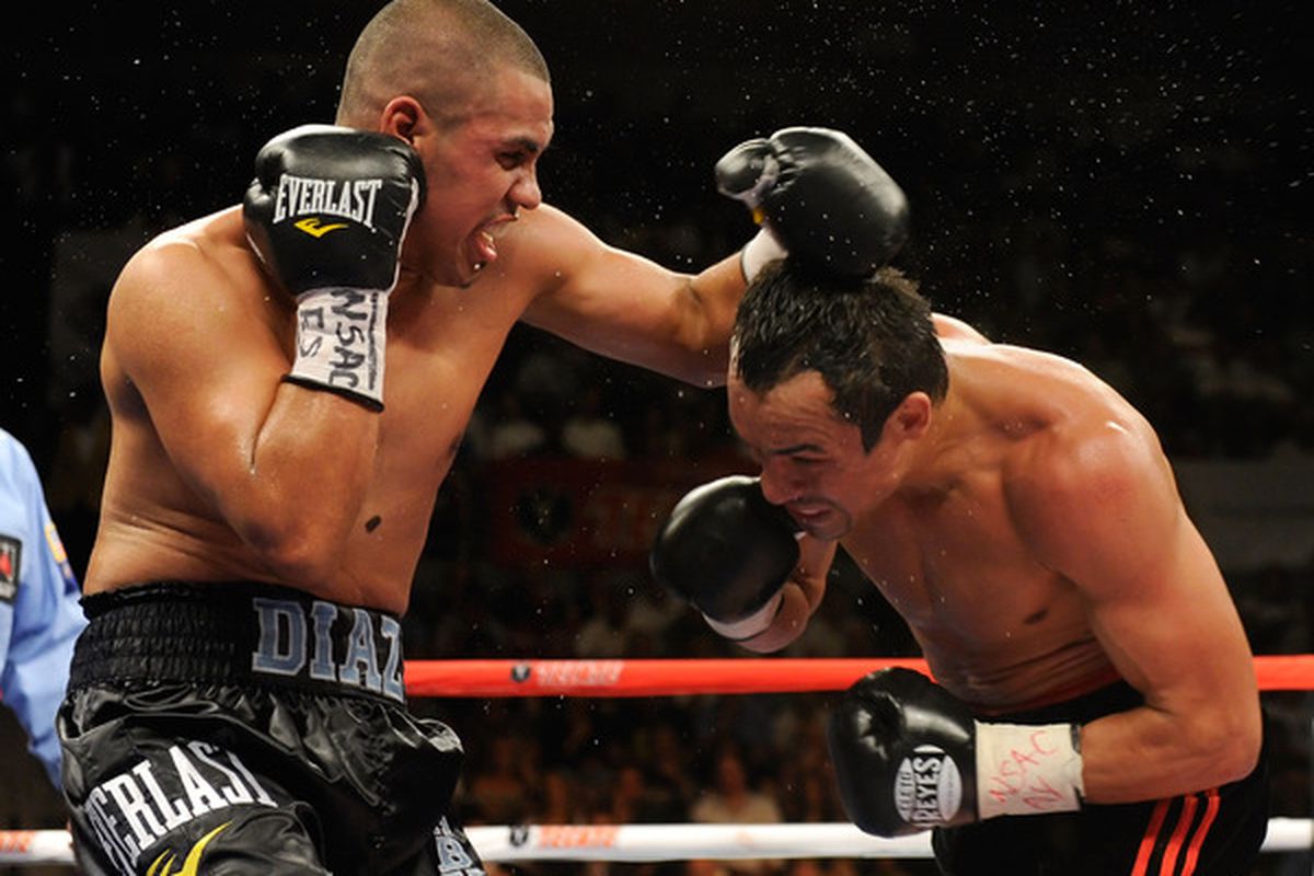 Juan Diaz will start his comeback on the July 29 edition of Friday Night Fights. (Photo by Ethan Miller/Getty Images)