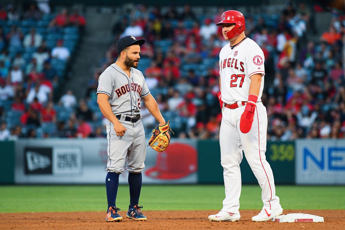 MLB: JUL 18 Astros at Angels