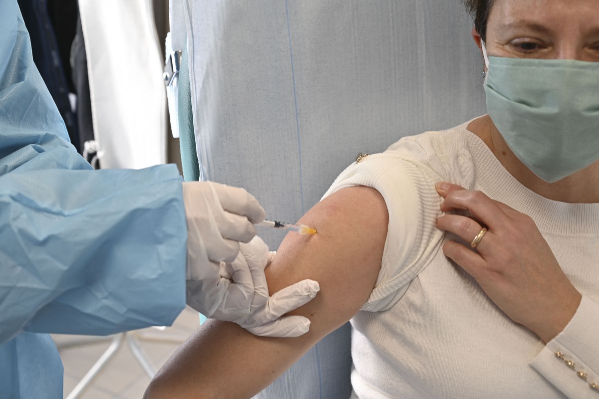 Cannizzaro Hospital Covid-19 Vaccination Process In Catania