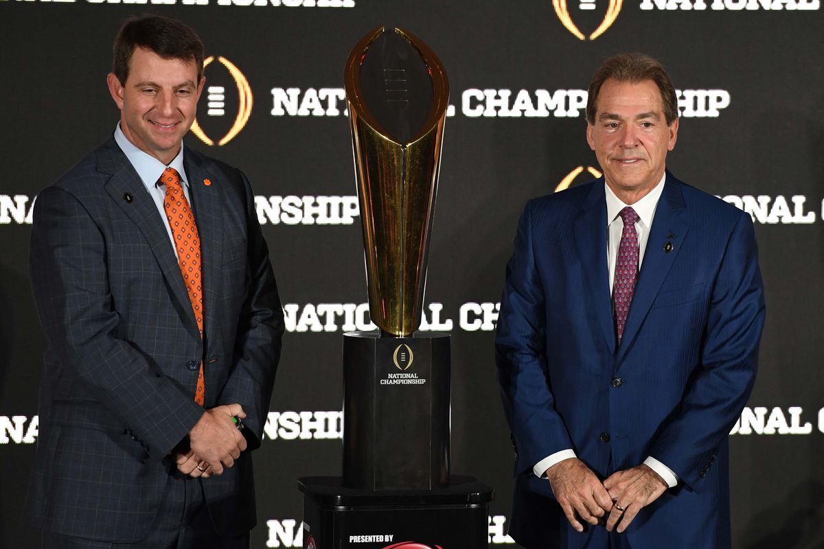 NCAA Football: CFP National Championship-Head Coaches News Conference