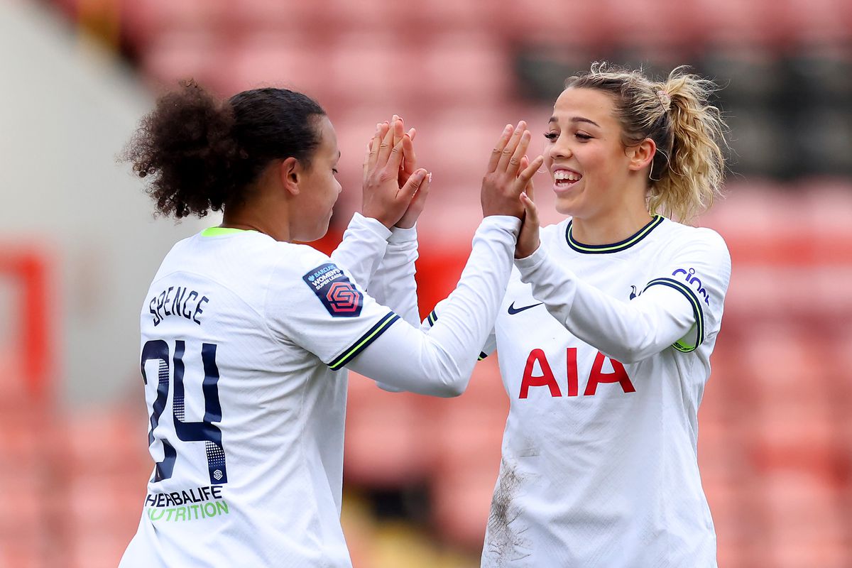 Tottenham Hotspur Women v Reading Women: Vitality Women’s FA Cup Fifth Round