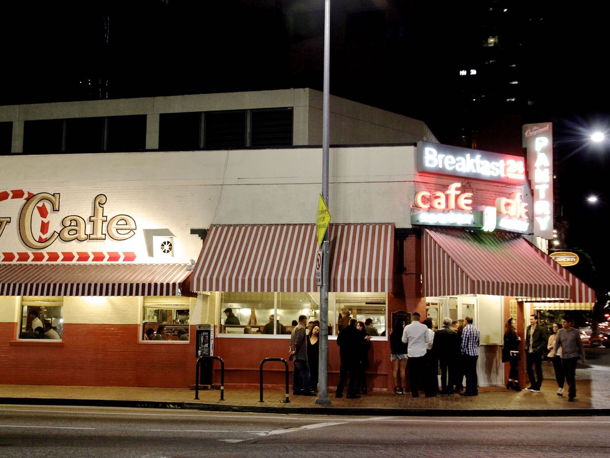 The Original Pantry Cafe in Downtown, Los Angeles