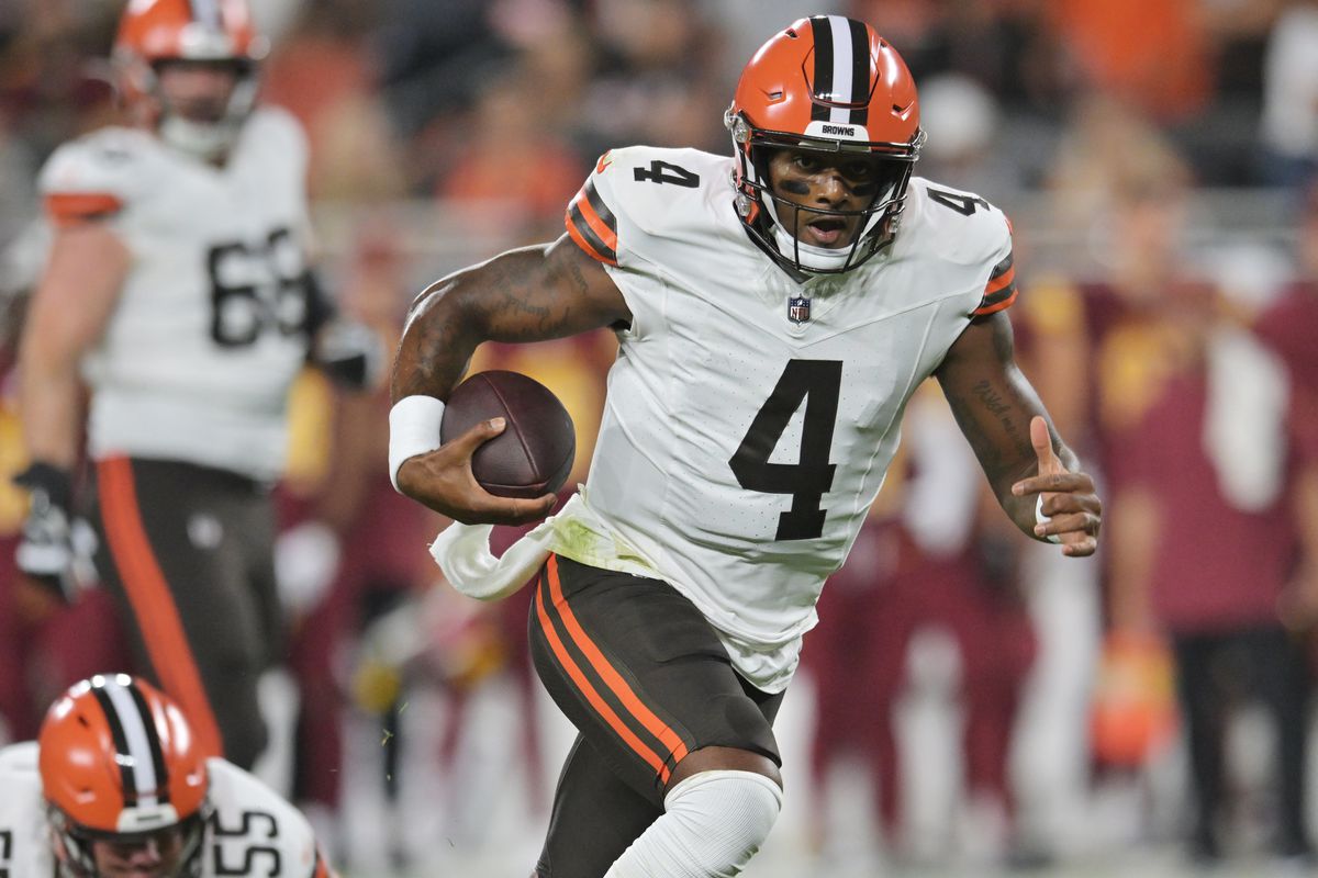 NFL: Preseason-Washington Commanders at Cleveland Browns