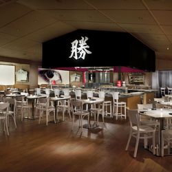 World-renowned architect Philippe Starck designed Katsuya's dining room, and the design is one of Houston's most impressive spaces. The space itself is laid out like a Bento Box. Photo Credit: Katsuya by Starck