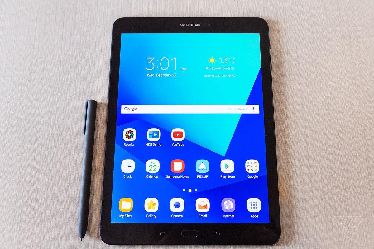 Samsung’s new Galaxy Tab S3 comes with four speakers and a stylus - The