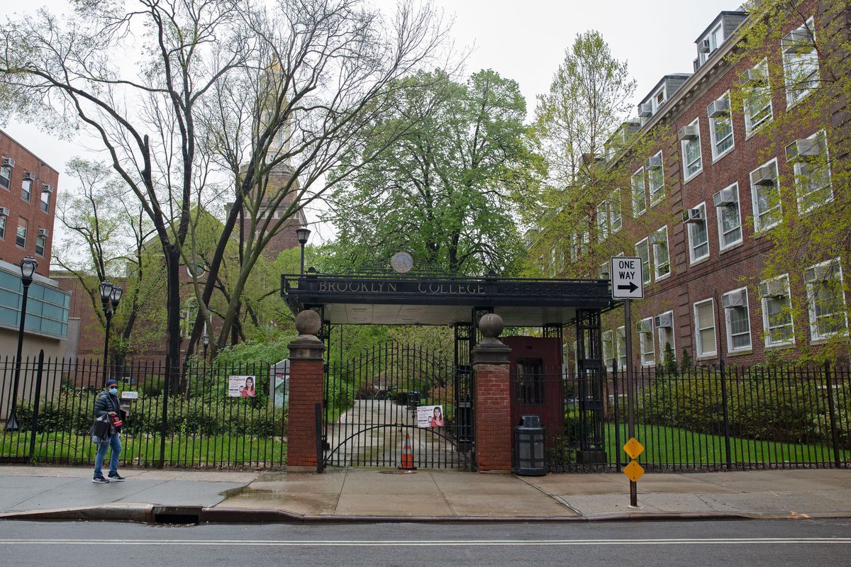 Brooklyn College was closed during the coronavirus outbreak.
