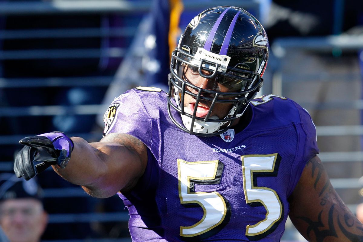 Terrell Suggs and Ozzie Newsome will meet with the media Monday at noon. 