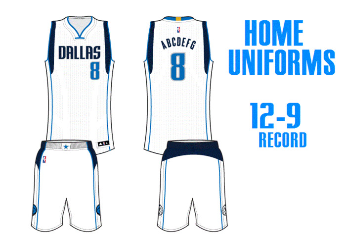 uniform dallas jersey design