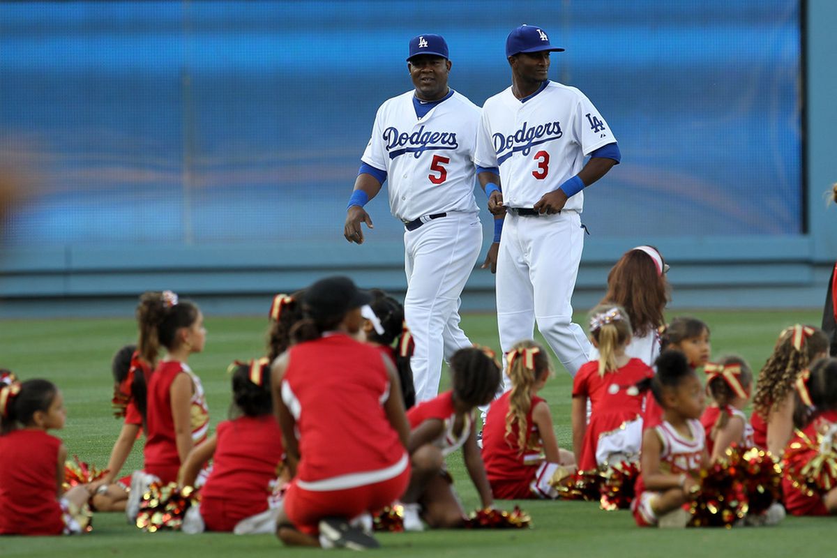 The low point of the season for the Dodgers came Wednesday night when Juan Uribe greeted winners of the "Strike Juan Uribe Out" contest before the game.