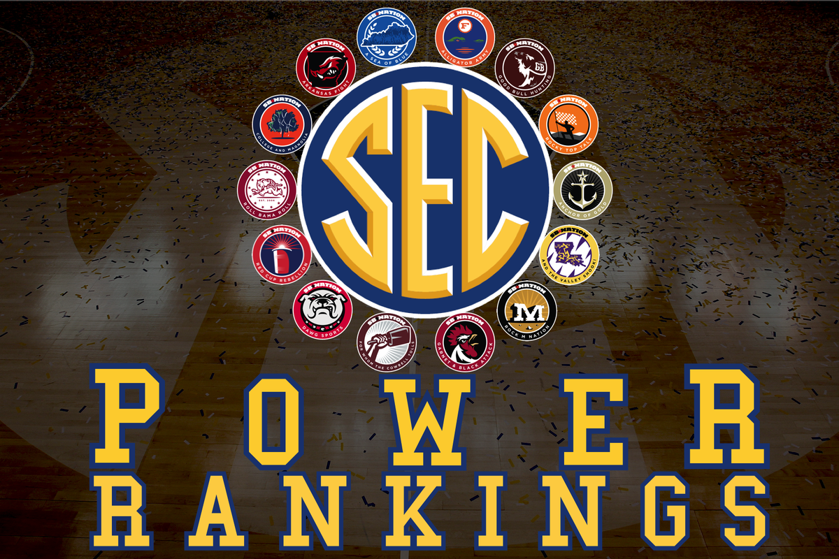 SEC Power Rankings