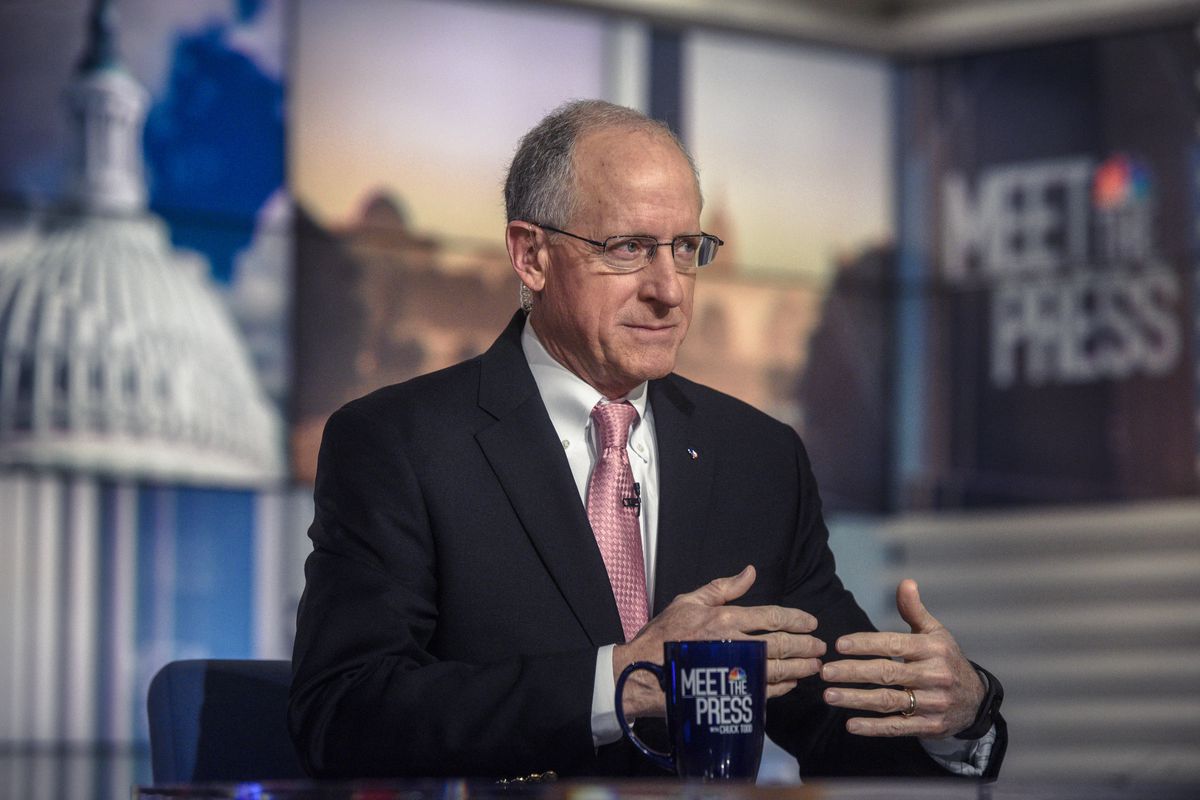 Rep. Mike Conaway (R-TX), who led the House Intelligence Committee’s Russia investigation, appears on "Meet the Press" Sunday, March 18, 2018.
