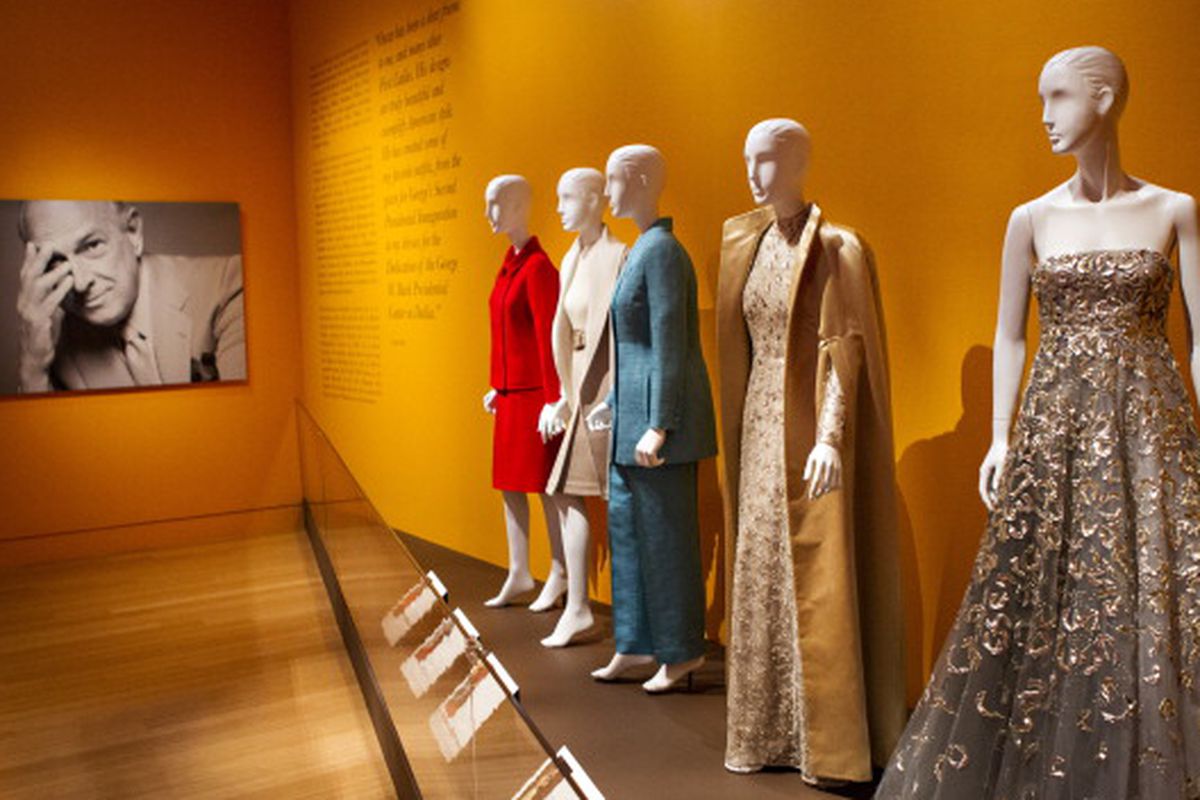 The exhibition last year at the Clinton library. Via Getty Images