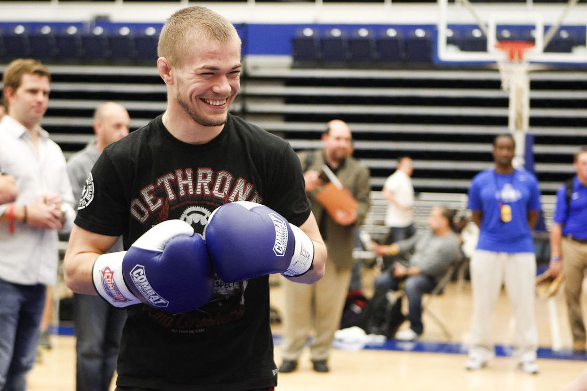 Gallery Photo: UFC 145 Media Workout Gallery