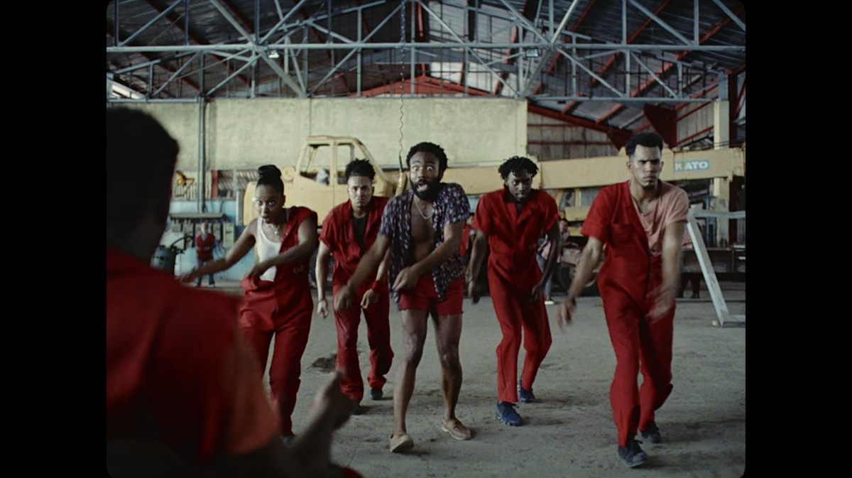 Glover in Guava Island’s “This Is America” sequence.