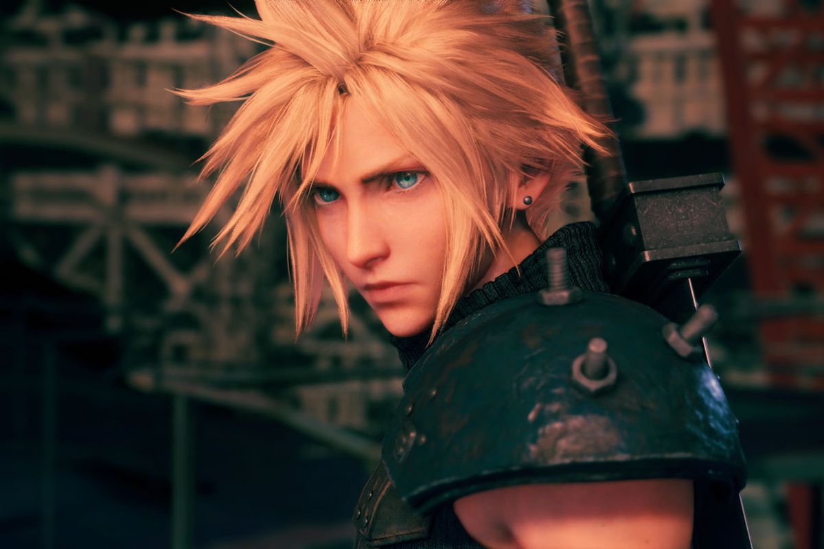 Cloud Strife from Final Fantasy 7 Remake