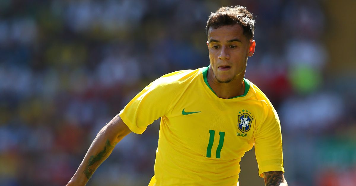Philippe Coutinho scores again as Brazil warm up for World Cup in style ...