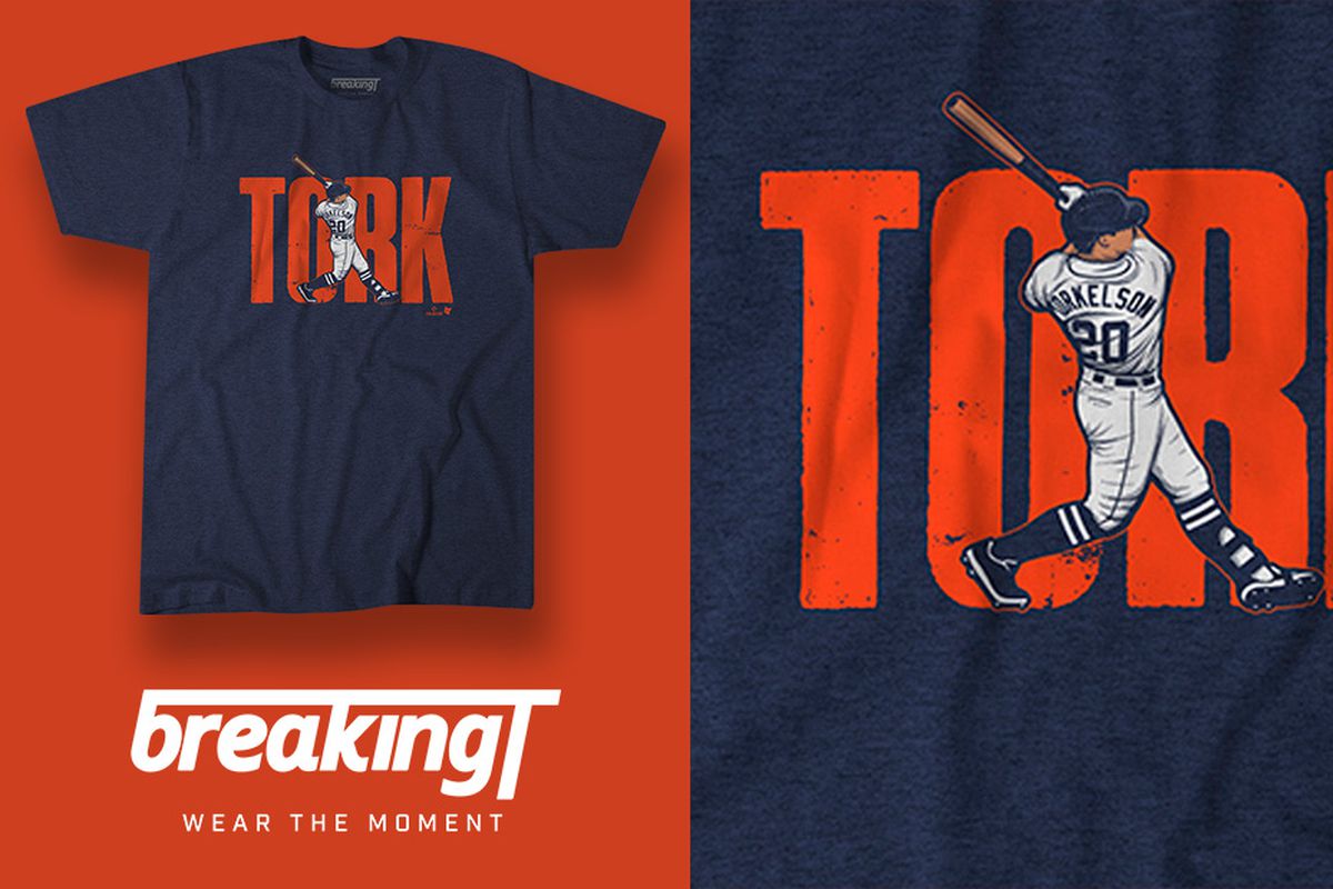 Get your Spencer Torkelson “TORK” shirt from BreakingT! - Bless You Boys
