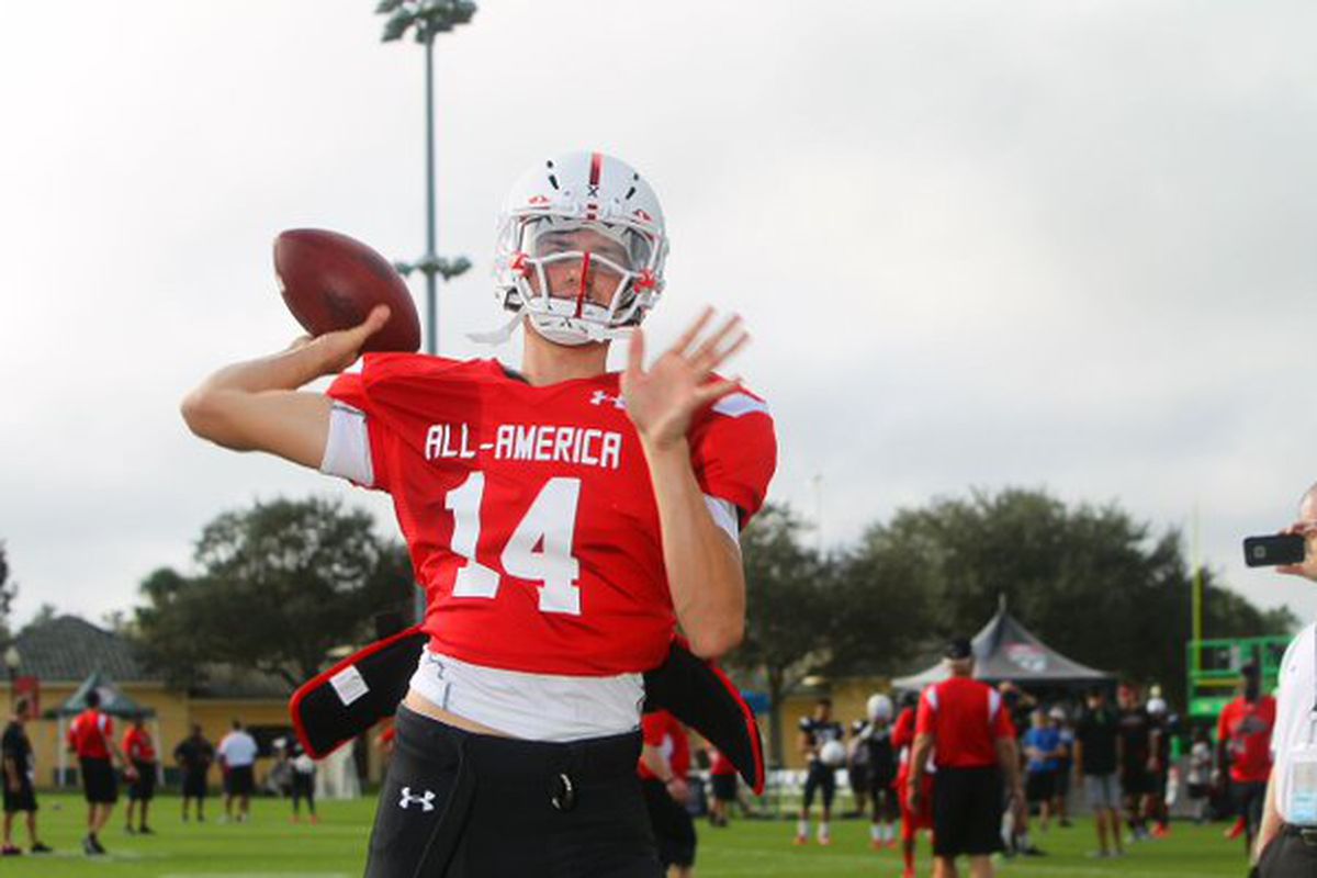 QB Jack Allison is one of many Canes commits and targets playing in All-American games this year. 