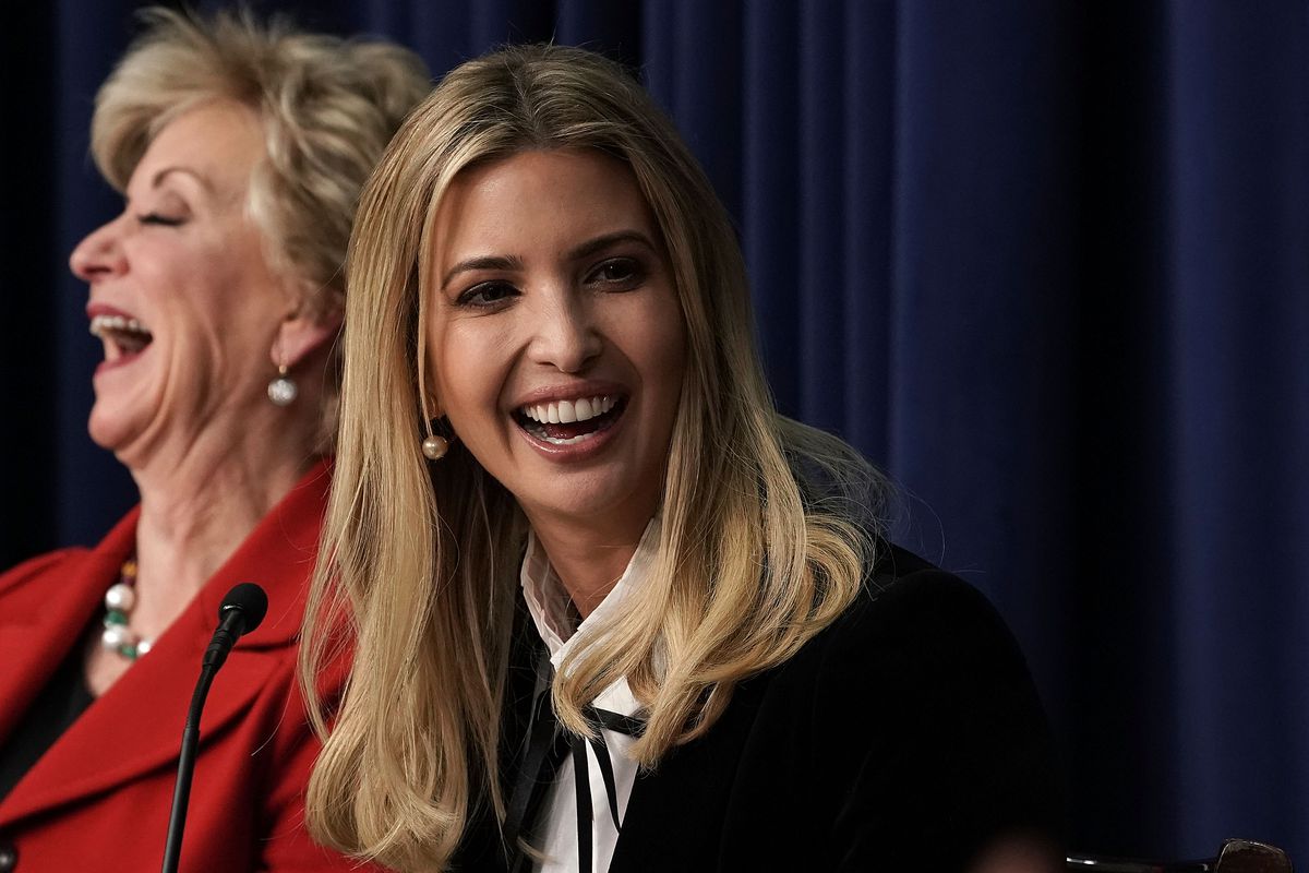 Ivanka Trump on the White House’s “Conversations With the Women of America” panel earlier this month.