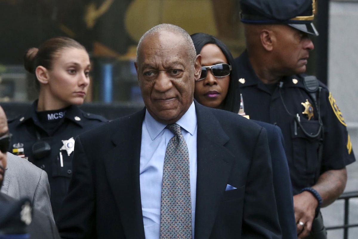 FILE - In this Nov. 1, 2016 file photo, Bill Cosby leaves after a hearing in his sexual assault case at the Montgomery County Courthouse in Norristown, Pa. Lawyers for Cosby will battle in court starting Tuesday, Dec. 13, to try to limit the number of oth