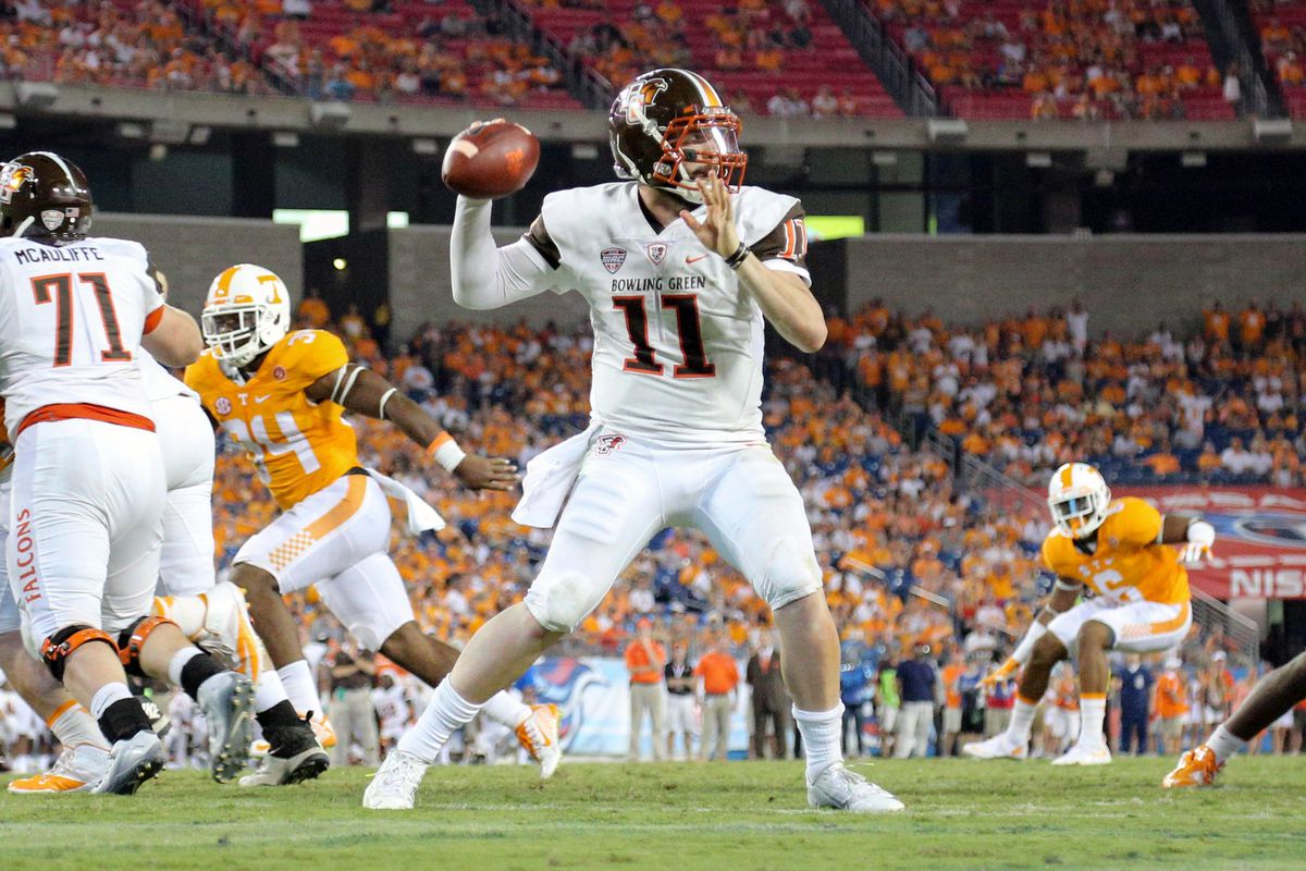 Quarterback Matt Johnson led Bowling Green to a 30-point showing at Tennessee last Saturday. 