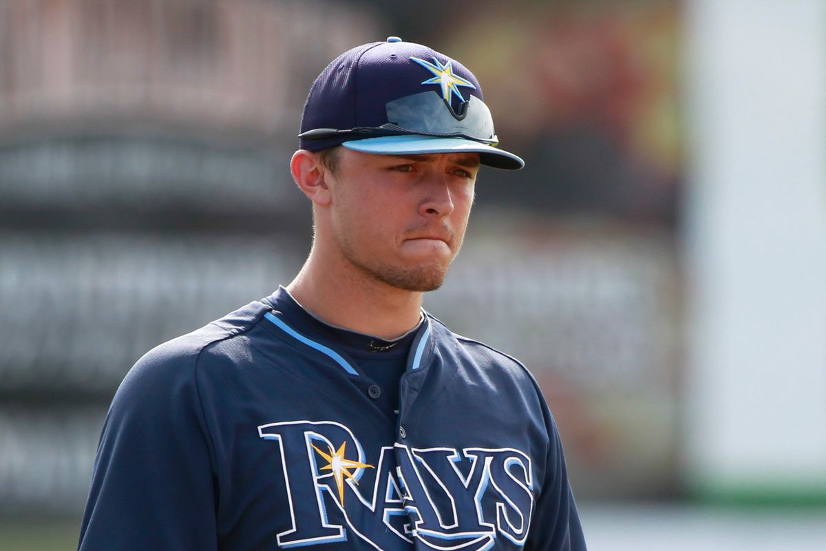 If Richie Shaffer continues to hit .800 at Durham, he will be wearing the Rays uniform again soon