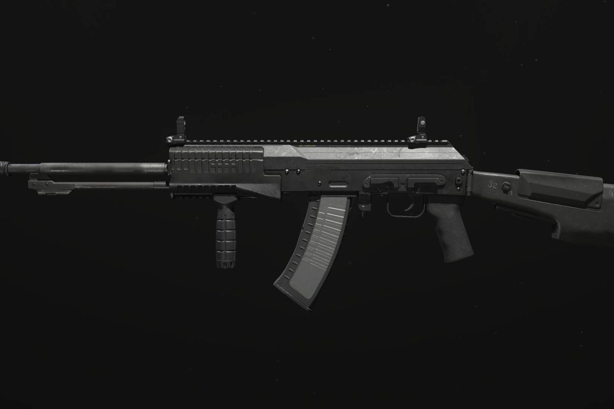 The SVA 545 sits against a black background in MW3.