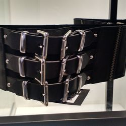 Buckle belt, $55