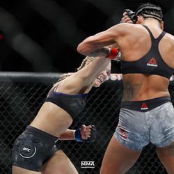 Andrea Lee battles Ashlee Evans-Smith at UFC Phoenix.