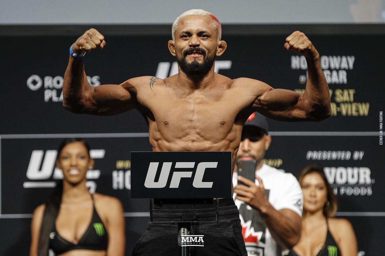 Deiveson Figueiredo will step on the scales at UFC 255 weigh-ins.