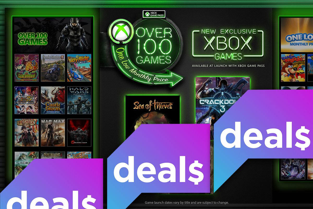 Xbox Game Pass with Polygon Deals logo