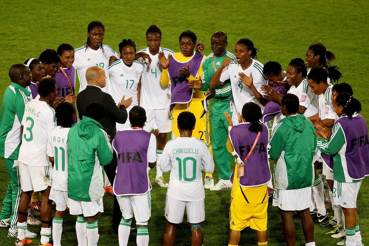 Nigeria's women's soccer team at the 2011 Women's World Cup