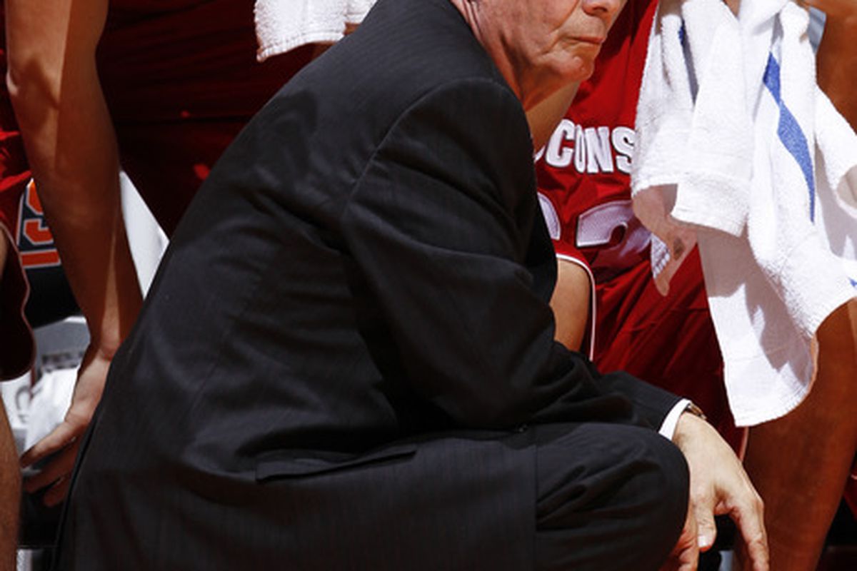 Bo Ryan and the Badgers kept their cool on Thursday night, despite their poor shooting in the first half. 