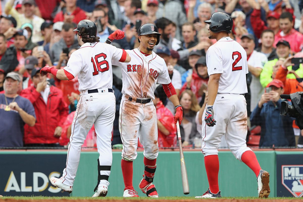 Divisional Round - Houston Astros v Boston Red Sox - Game Four
